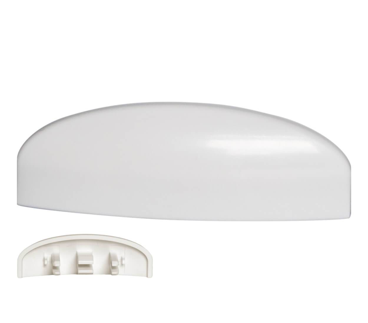 BAUHELD Fenster Wasserschlitzkappen 25 bis 30 mm 30 Stück Ral 9003