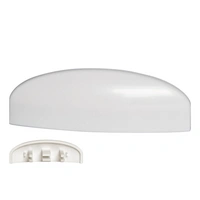 BAUHELD Fenster Wasserschlitzkappen 25 bis 30 mm 30 Stück Ral 9003 BAUHELD Fenster Wasserschlitzkappen 25 bis 30 mm 30 Stück Ral 9003