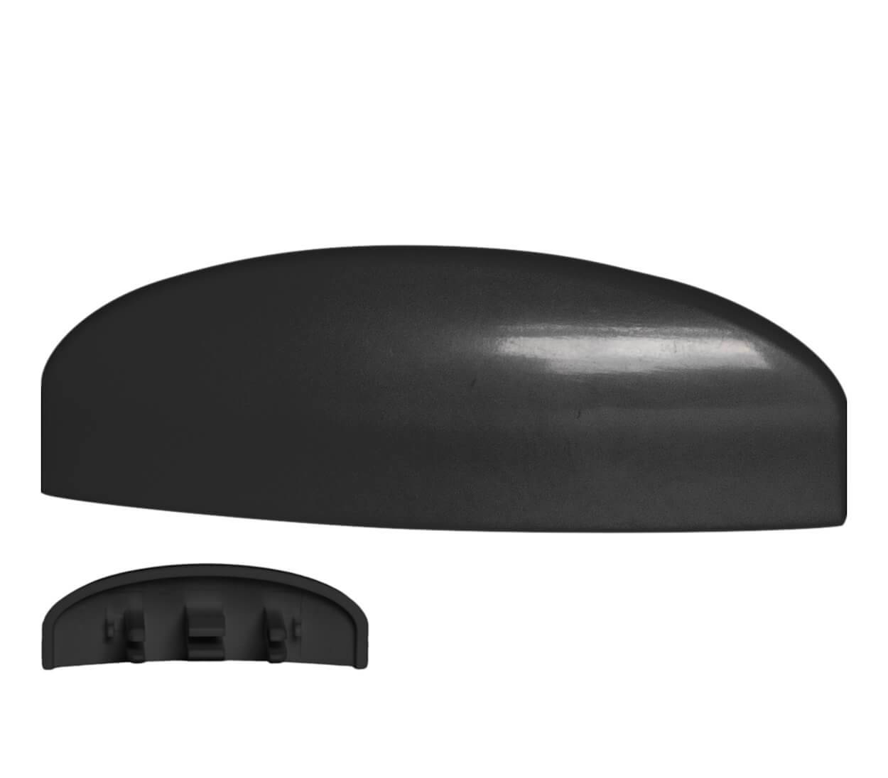 BAUHELD Fenster Wasserschlitzkappen 25 bis 30 mm 30 Stück Ral 9005