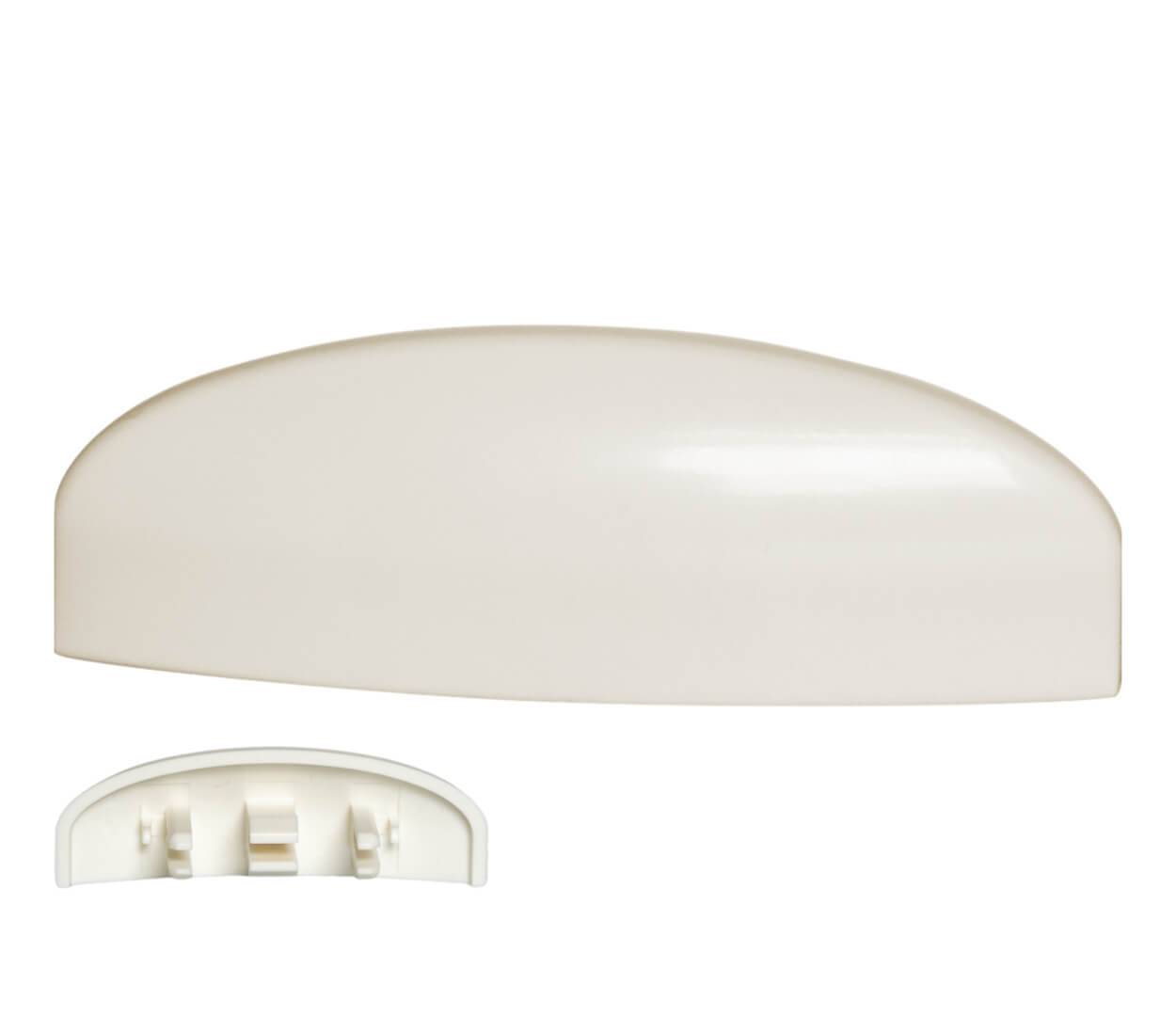 BAUHELD Fenster Wasserschlitzkappen 25 bis 30 mm 30 Stück Ral 9016