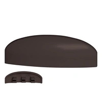 BAUHELD Fenster Wasserschlitzkappen 30 bis 35 mm 30 Stück Ral 8019 BAUHELD Fenster Wasserschlitzkappen 30 bis 35 mm 30 Stück Ral 8019