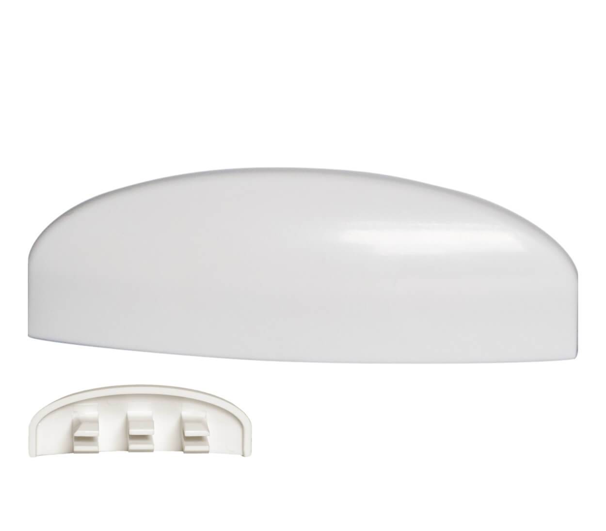 BAUHELD Fenster Wasserschlitzkappen 30 bis 35 mm 30 Stück Ral 9003