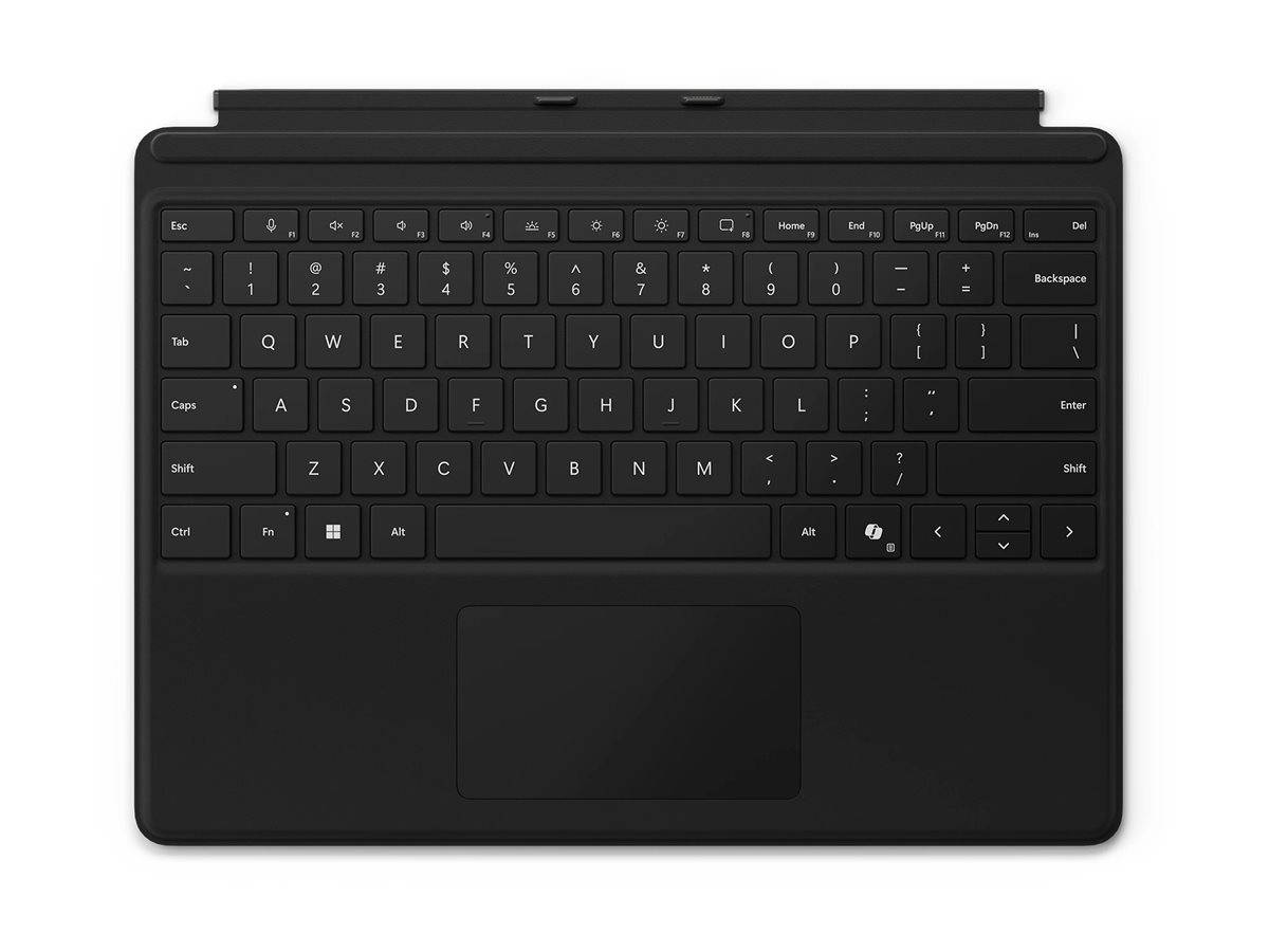 Microsoft Surface Pro Keyboard - Tastatur - mit Trackpad, Beschleunigungsmesser,