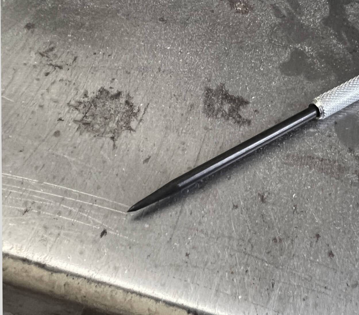 BAUHELD Anreißnadel 180 mm Eingeschraubte Nadel