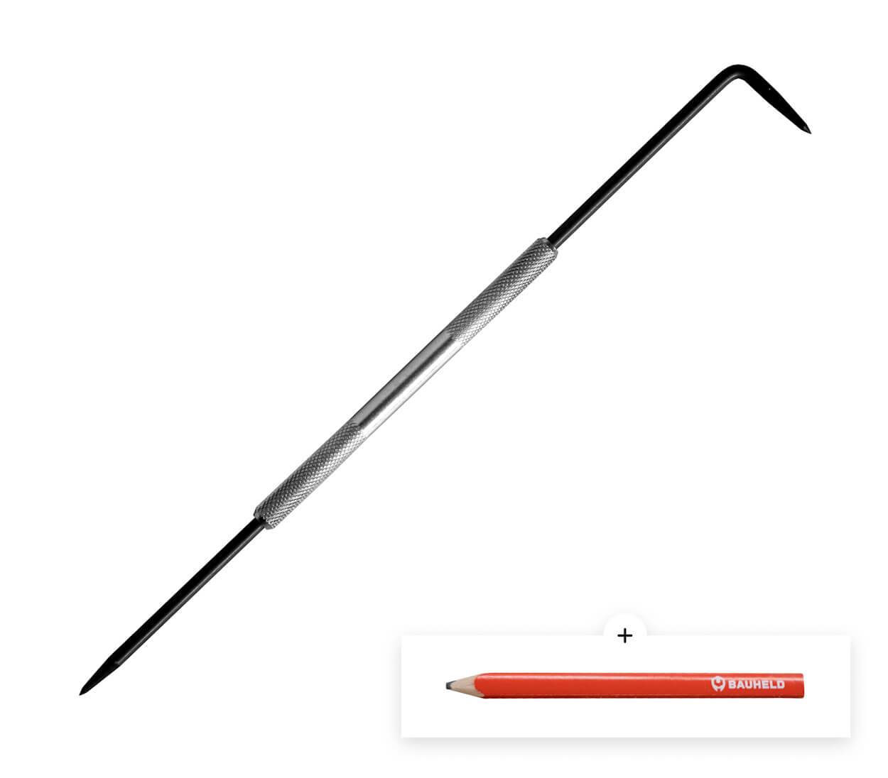 BAUHELD Anreißnadel Metall 175 mm Zwei Nadeln