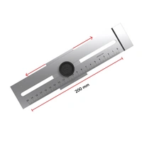 BAUHELD Streichmaß Metall 200 mm BAUHELD Streichmaß Metall 200 mm