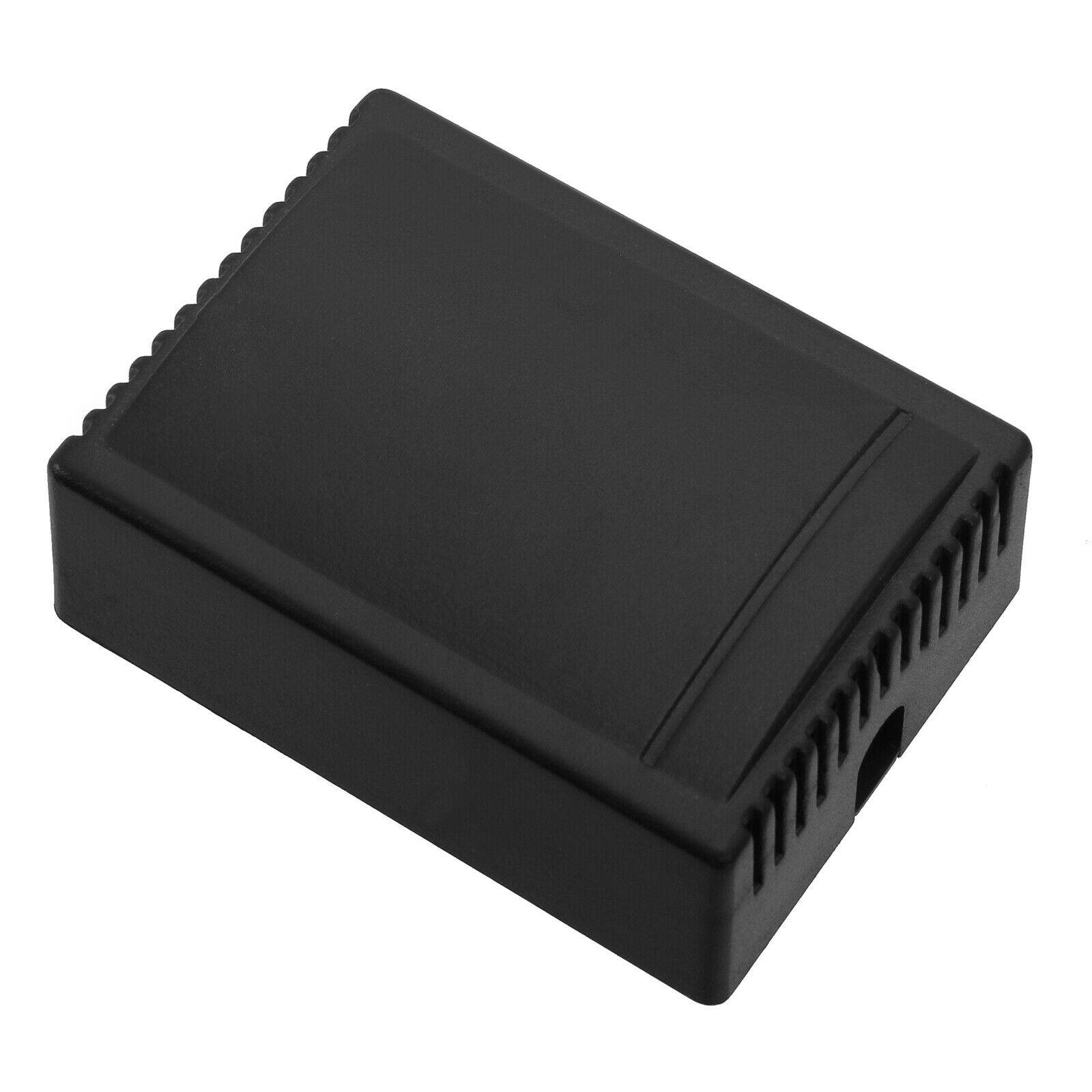 Leer Gehäuse Kunststoffgehäuse 75x55x28mm Plastik Kunststoff klein universal Schwarz