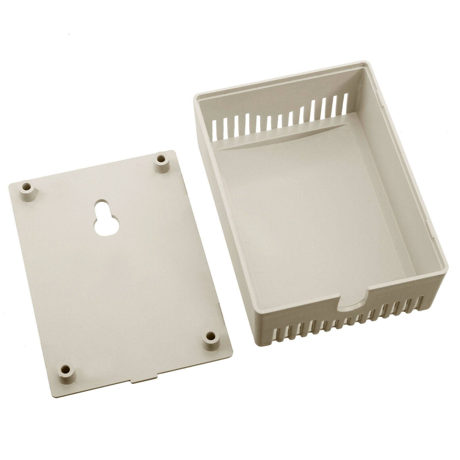 Leer Gehäuse Kunststoffgehäuse 75x55x28mm Plastik Kunststoff klein universal Beige