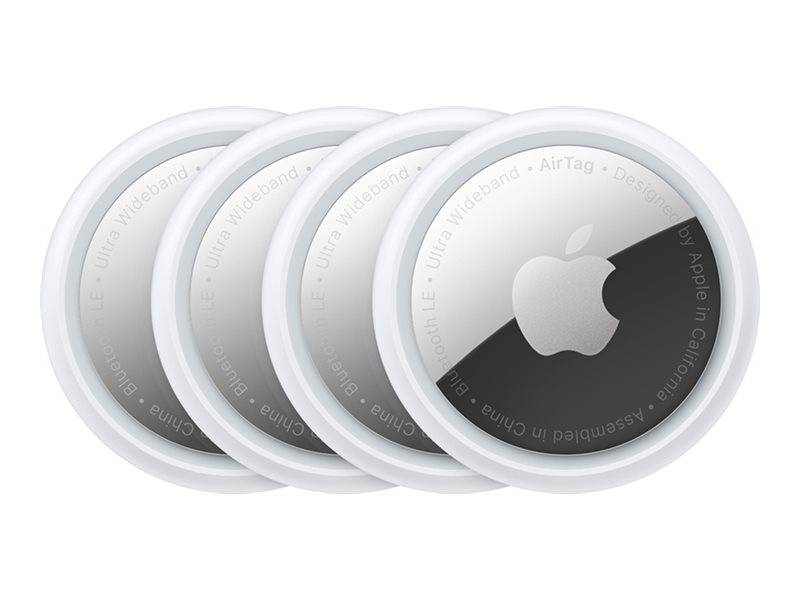 Apple AirTag - Anti-Verlust Bluetooth-Tag für Handy, Tablet (Packung mit 4)für