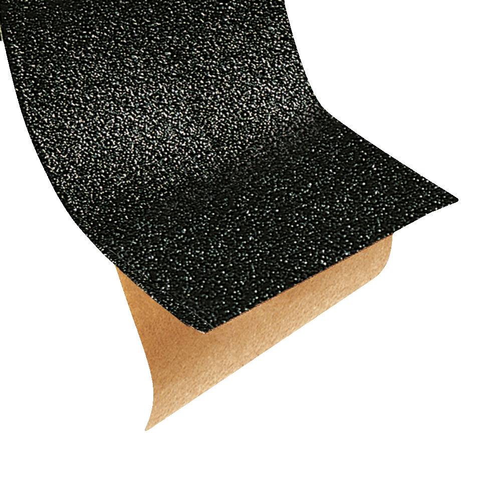 K.57 Antirutschbelag, universal, R13, für glatte Flächen, schwarz, 25mm, 18,3m/Rolle