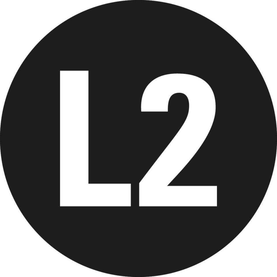 Leiterkennzeichen L2 Wechselstromnetz, RoHS-konform, Folie, Ø 20mm, 500/Rolle, DIN EN 60445 / IEC 60417
