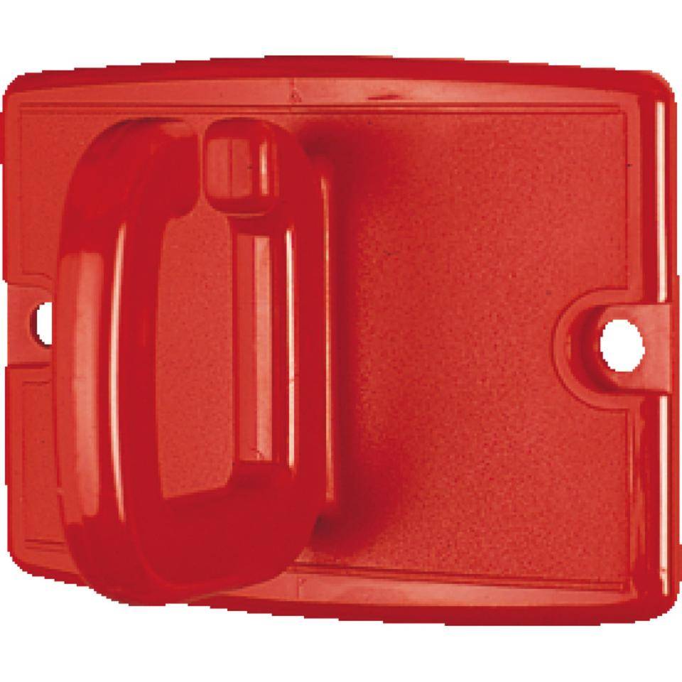 K.57 Wandplatine,m. Haken (offen),für Absperrketten Ø 6-10mm,rot,inkl. Schrauben