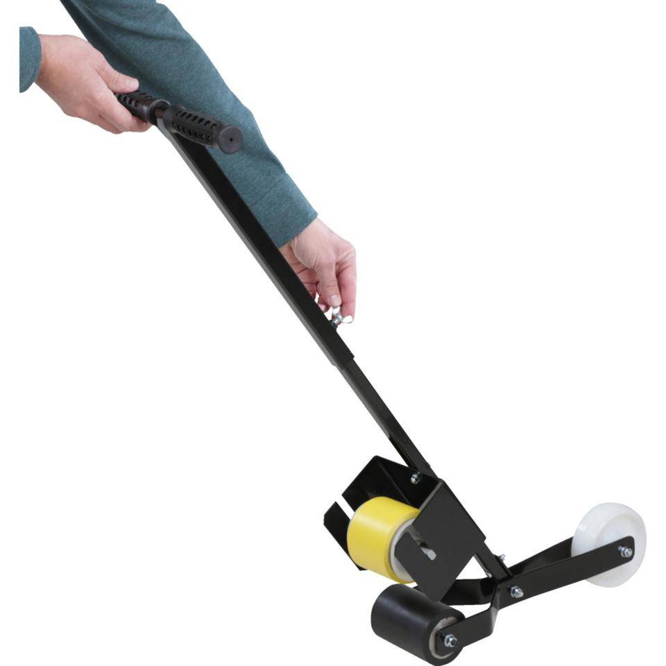 K.57 Bodenmarkierer,Stange min.90cm-max.130cm,m.Markierungsband gelb,75mm,33m/RO