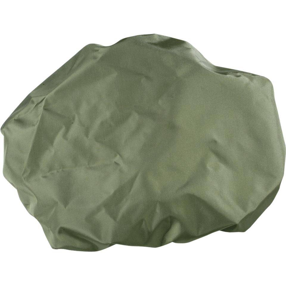 Abdeckhaube für feststehende Gefahrguttafel blanko, schwer entflammbar, olivgrün