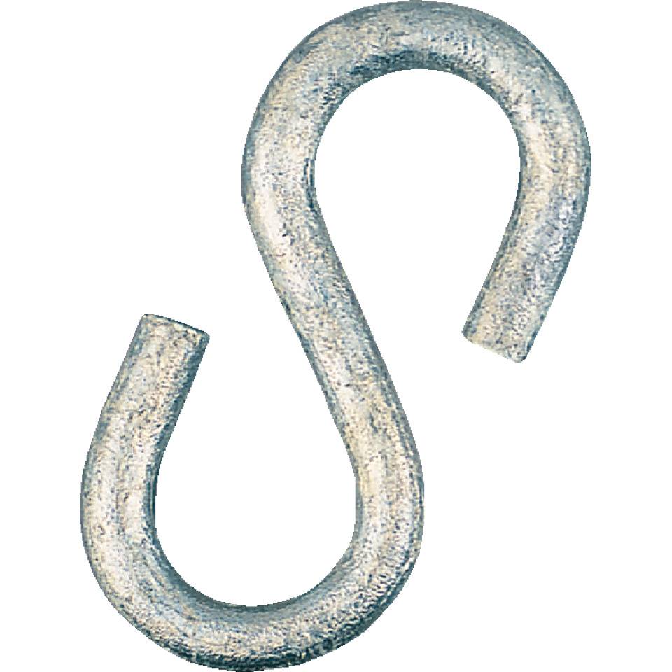 K.57 S-Haken, galvanisch verzinkt, Stahl, Ø 6mm, 20/VE