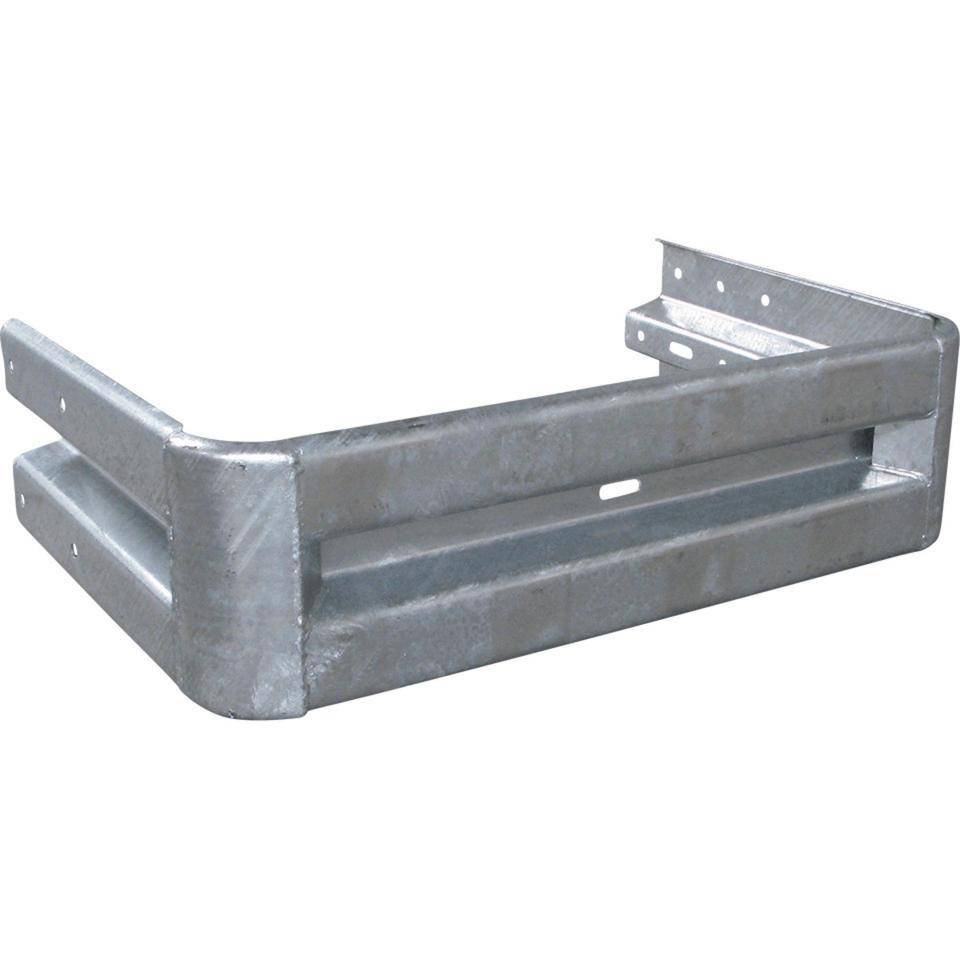U - Stück Profil B, für Pfeiler, Stahl feuerverzinkt, 950x315x650mm