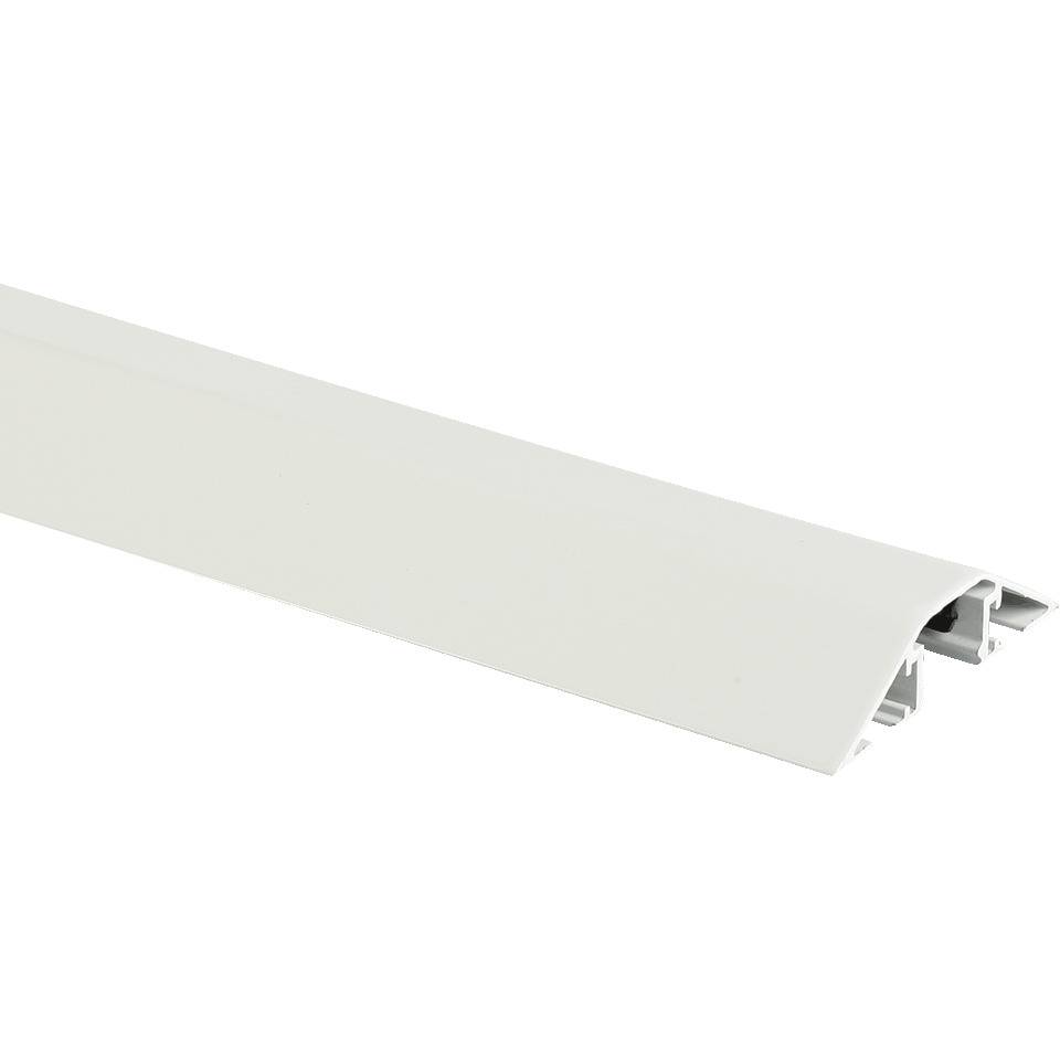 Kabelbrücken-Set 1, Kabelbrücke 1,5m, grau, Aluminiumprofil, 80x20mm