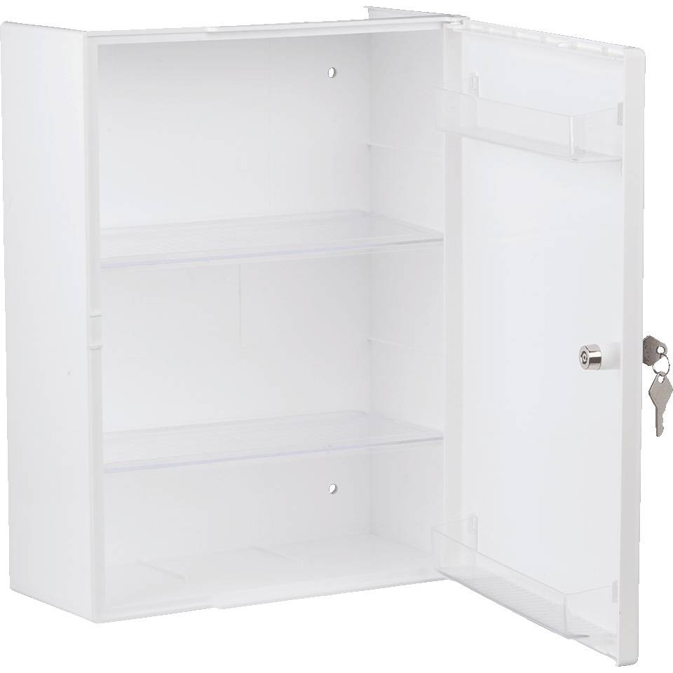 SÖHNGEN® Verbandschrank Berlin, leer, abschließbar, Kunststoff, 315x429x150mm