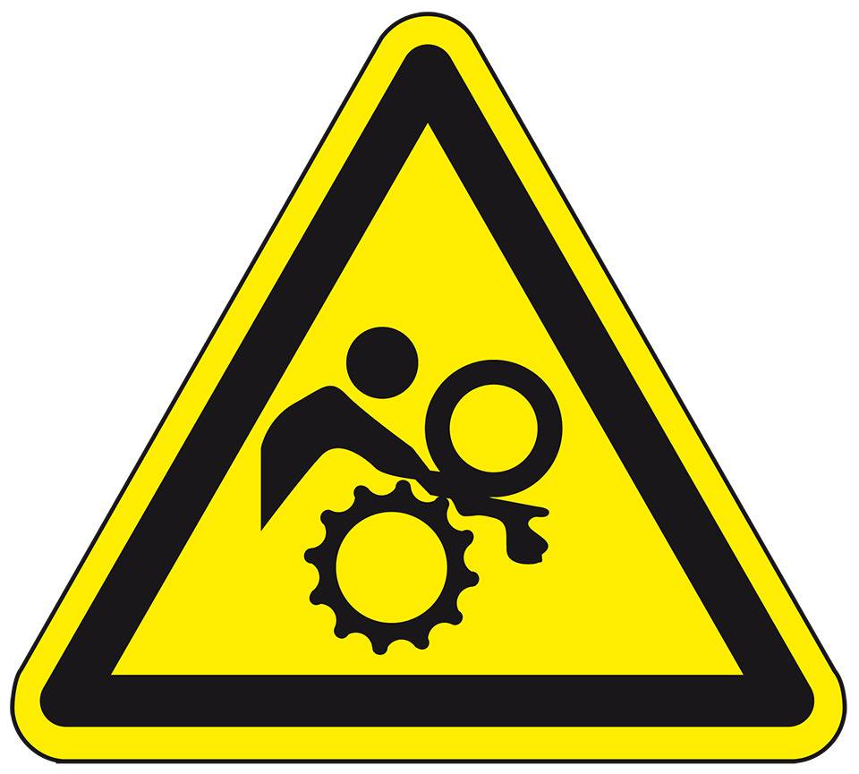 Warnschild Warnung vor ungewollten Einzug, praxisbewährt, Folie, SL 50mm, 10/Bogen