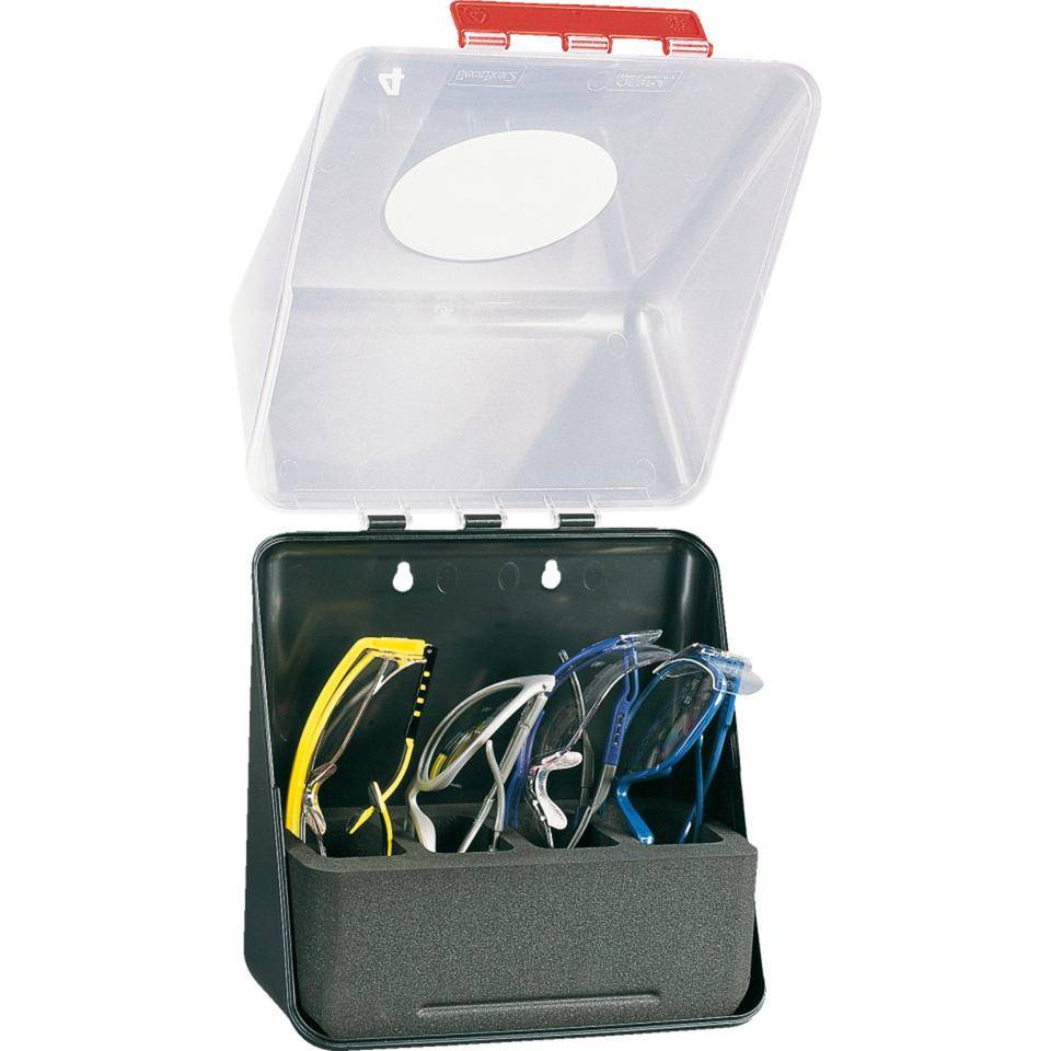 SecuBox Schutzmittelbox Midi 4, transparent, ca. 236x225x125mm