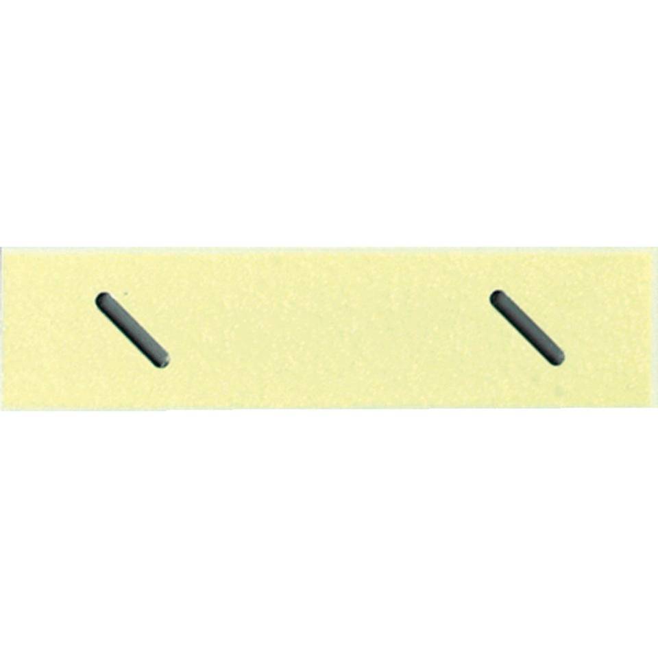 PERMALIGHT® power langnachleuchtend Leitstreifen für Gitterroste, blanko, Aluminium, 50x200mm, DIN 67510
