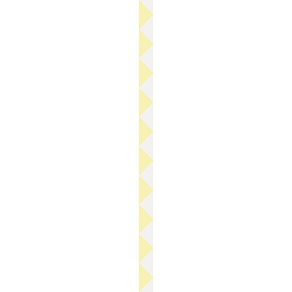 PERMALIGHT® power langnachleuchtend Türstreifen gezackt, Aluminium, selbstklebend ausgerüstet, 25x1000mm, DIN 67510