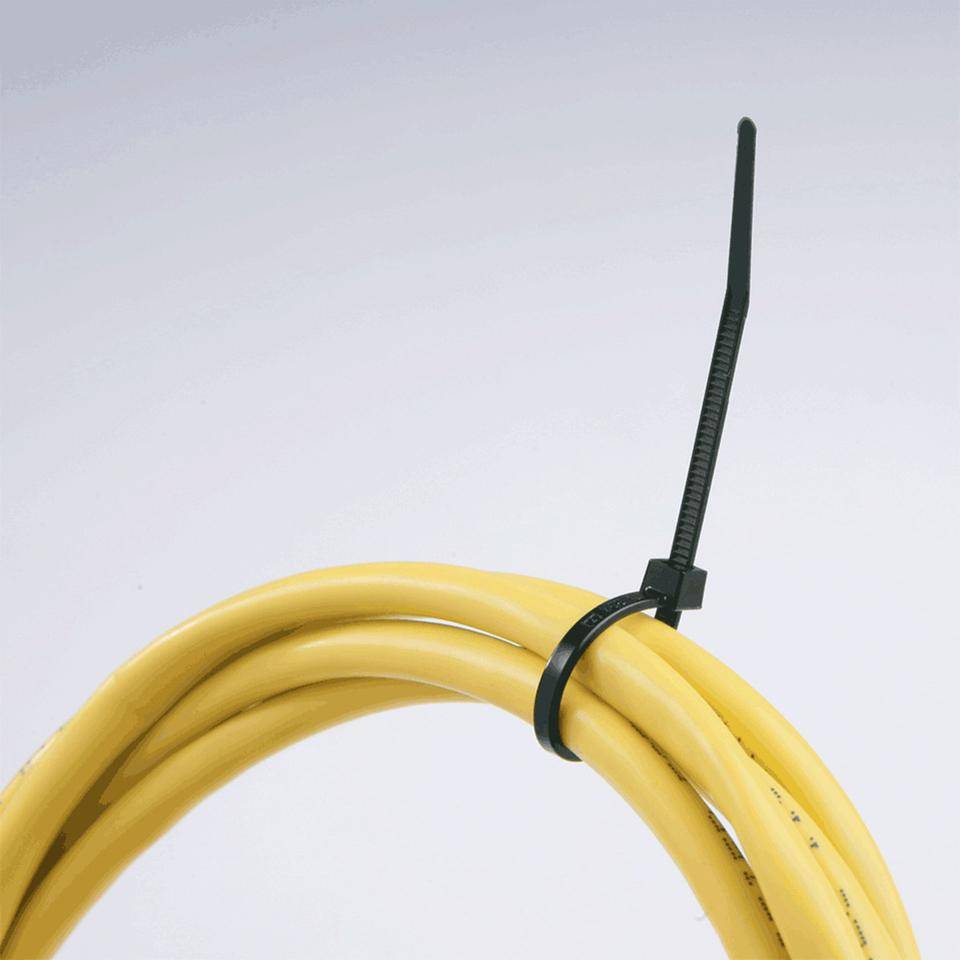 Kabelbinder Standard, UV-beständig, schwarz, Polyamid 6.6, 2,5x100mm, 100/VE