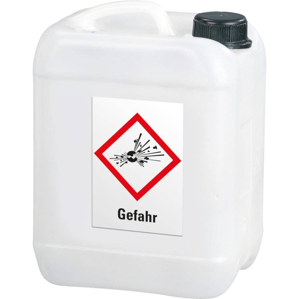 Gefahrensymbol Explodierende Bombe GHS 01, Gefahr, Folie, 52x74mm, 500/Rolle, GHS-Verordnung