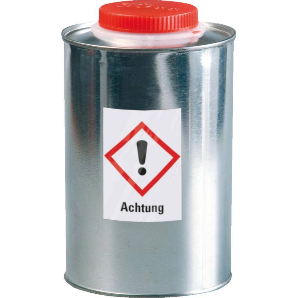 Gefahrensymbol Ausrufezeichen GHS 07, Achtung, Folie, 52x74mm, 500/Rolle, GHS-Verordnung