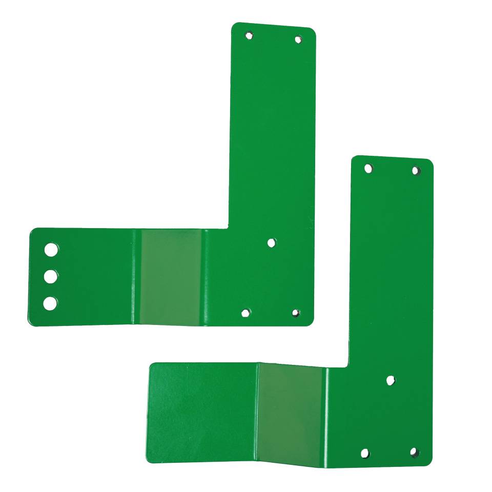 K.57 Distanzstück/Montage- u. Abdeckplatte für K.57 Türwächter, rechts, 160x175x31mm