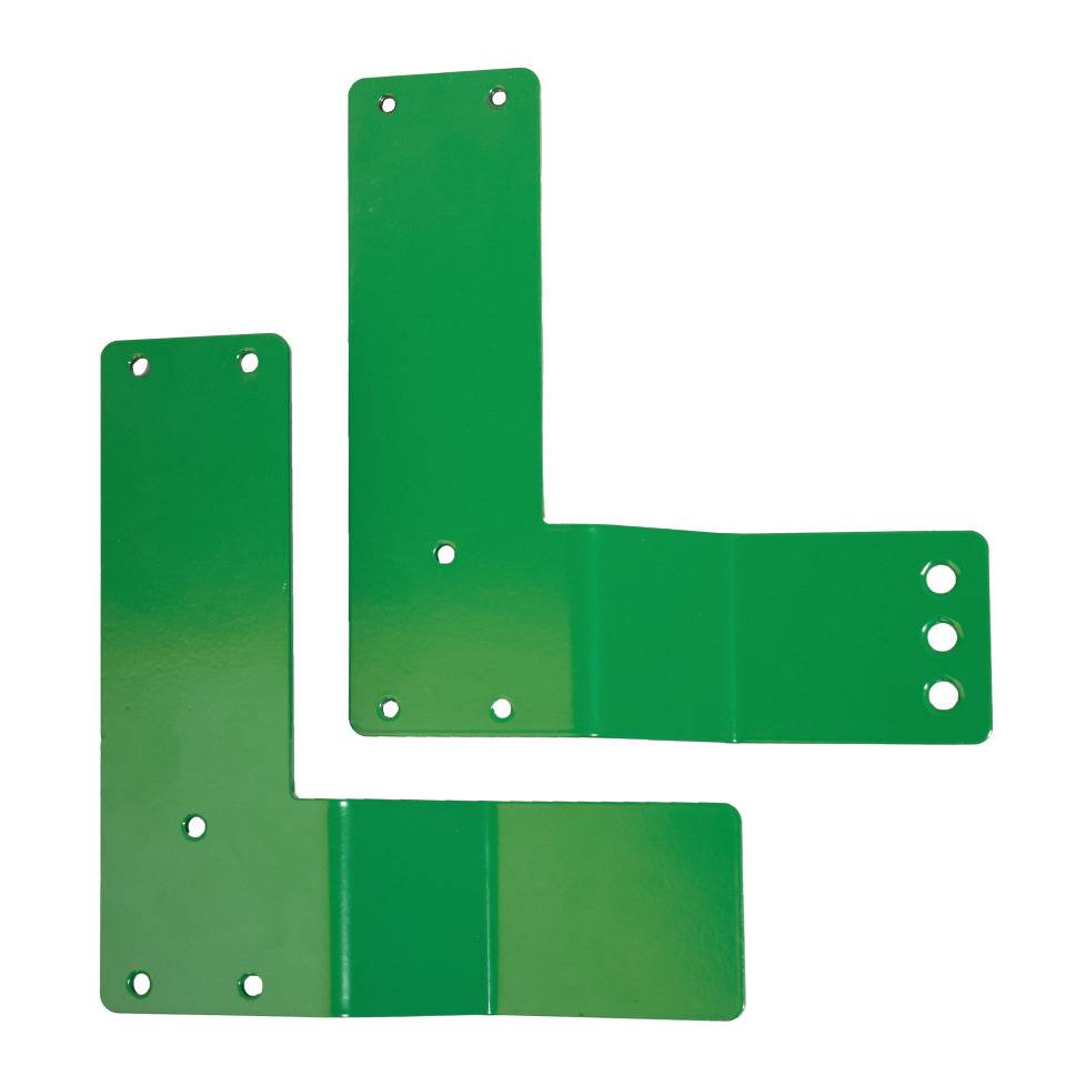 K.57 Distanzstück/Montage- und Abdeckplatte für K.57 Türwächter, links, 160x175x31mm