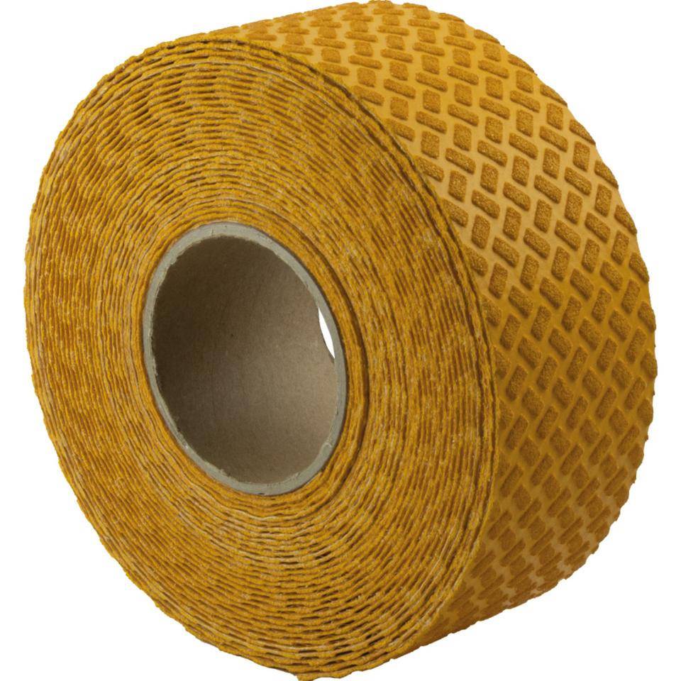 K.57 Taktiles Bodenmarkierungsband, gelb, Polyurethan, 75mm, 12,5m/Rolle