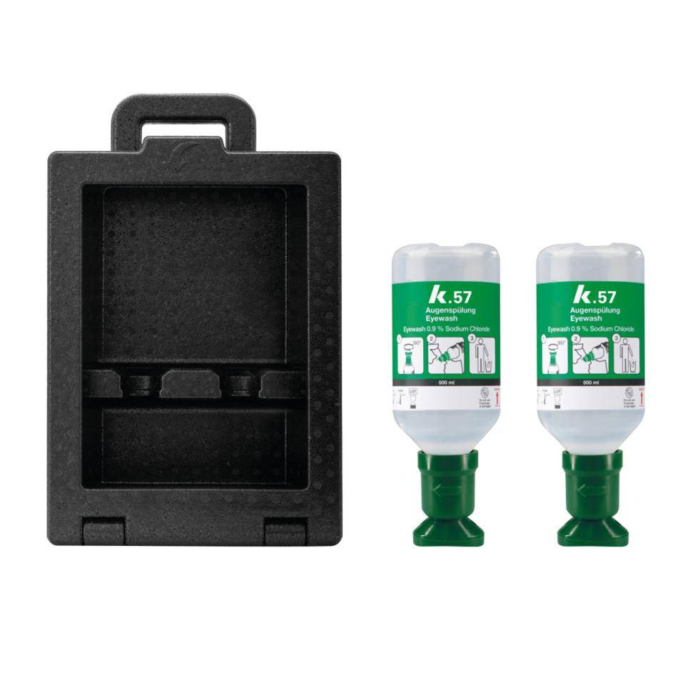 K.57 Set iBox 2 Wandbox Augenspülung, für 2x Augenspülung 500ml