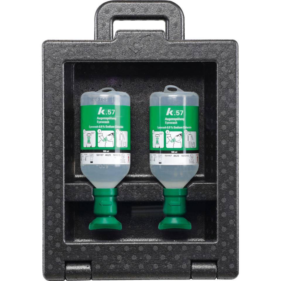 K.57 Set iBox 2 Wandbox Augenspülung, für 2x Augenspülung 500ml