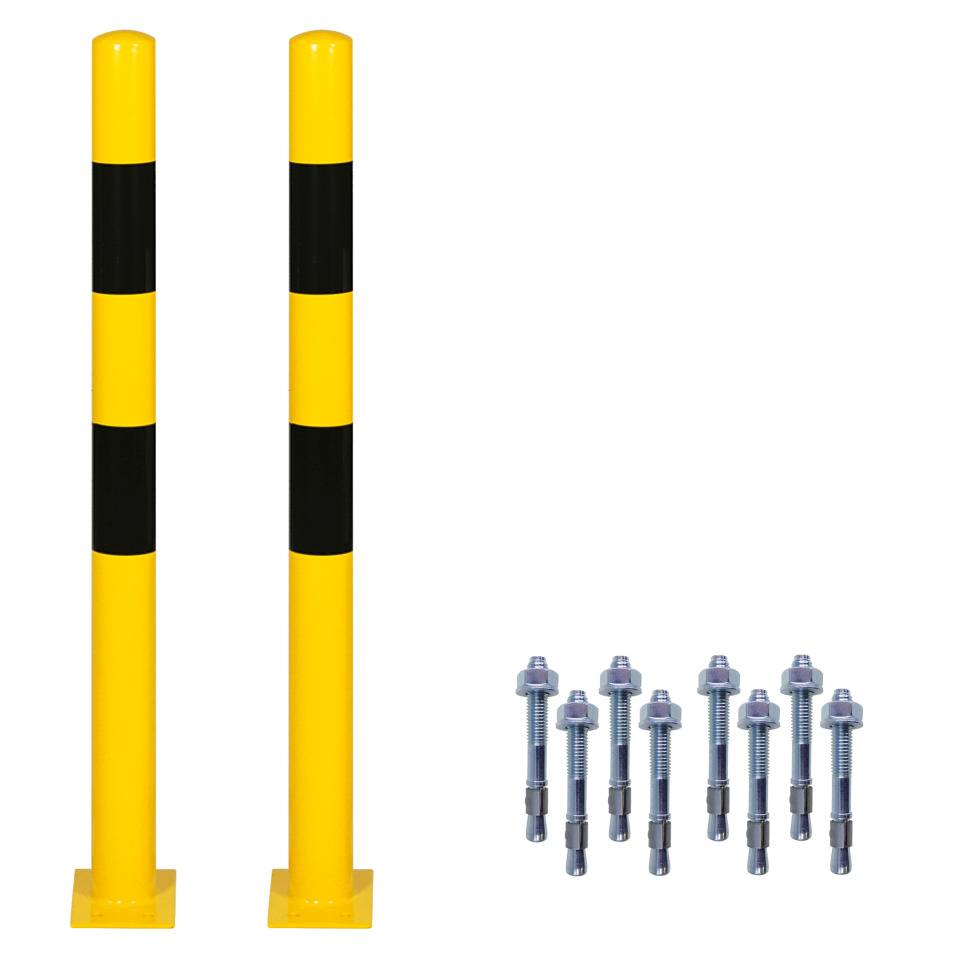 Starter-Set K.57 Schutzpfosten XL, zum Aufdübeln, mit Befestigungsmaterial