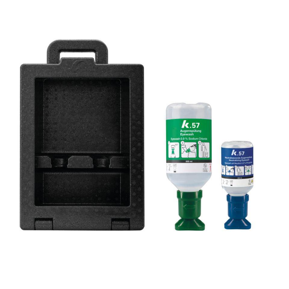 K.57 Set iBox 2 Wandbox Augenspülung, für 1x Augenspülung 500ml und 200ml