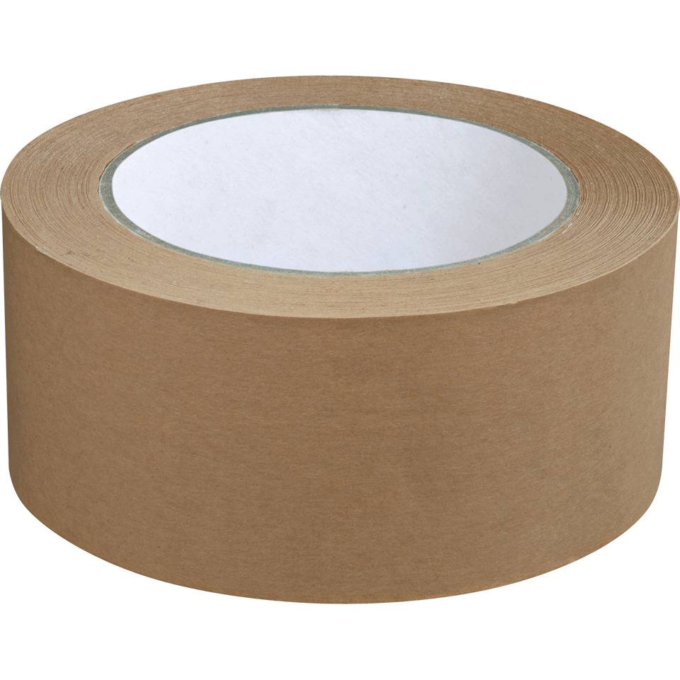 Papierklebeband, folienfrei, braun, Papier, selbstklebend, 50mm, 50m, 6/VE