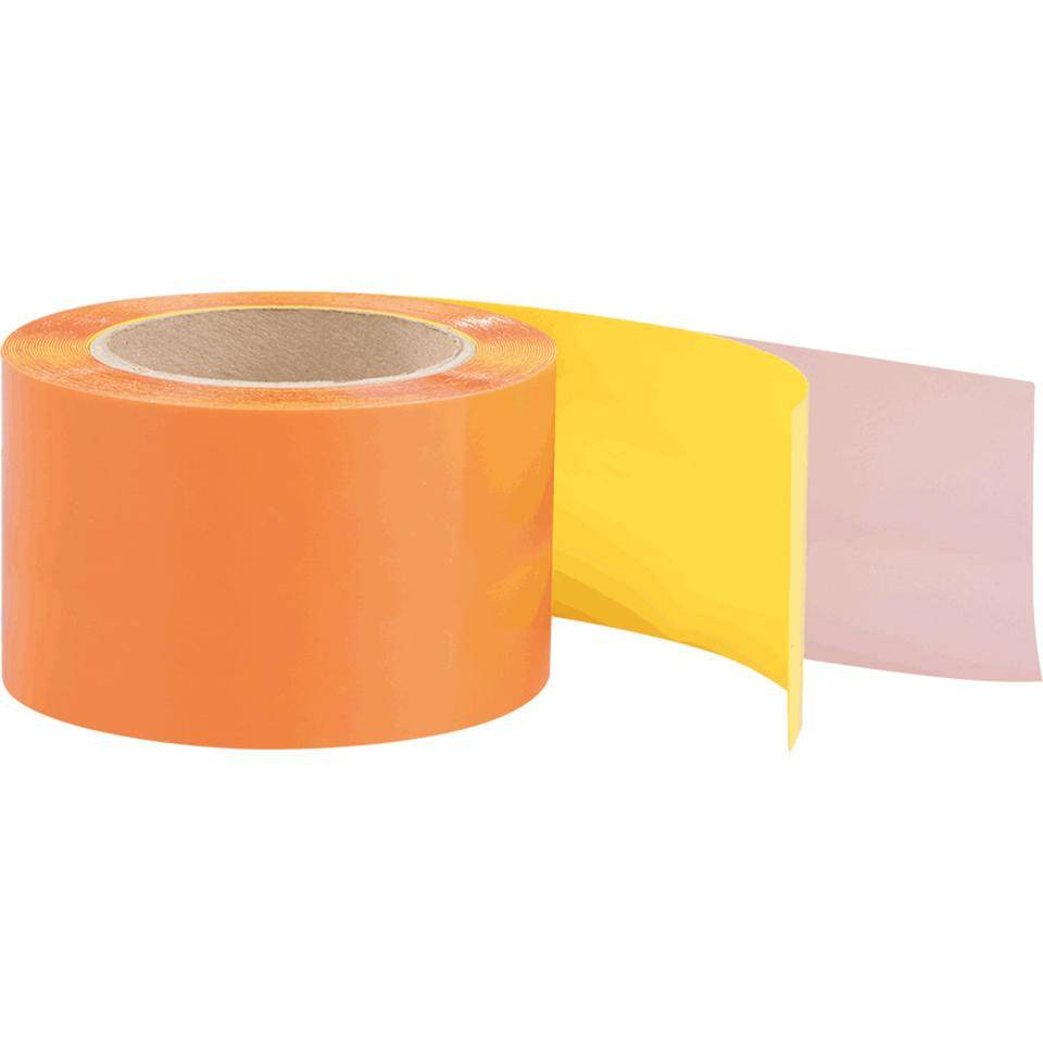 K.57 Bodenmarkierungsband, überfahrbar, gelb, PVC, 75mm, 25m/Rolle