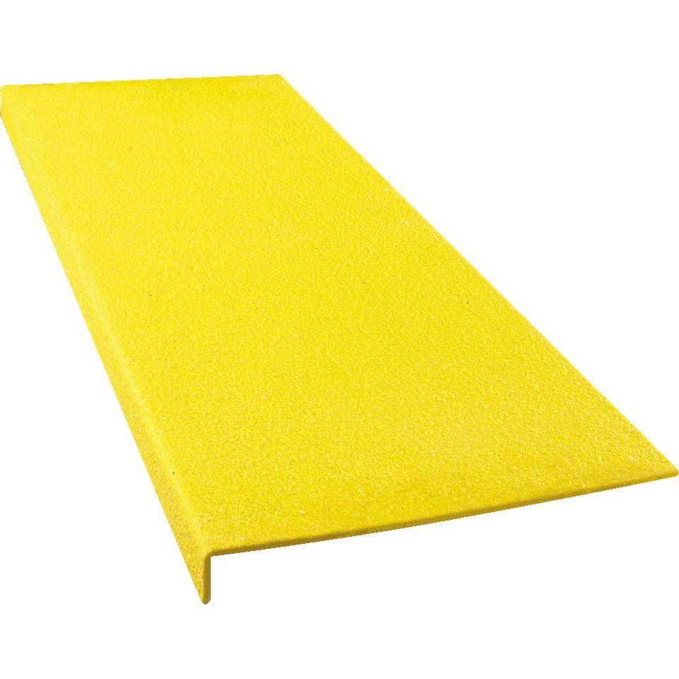 K.57 Antirutsch-Kantenprofil, R13, gelb, Spezialkunststoff, 230x1000x30mm