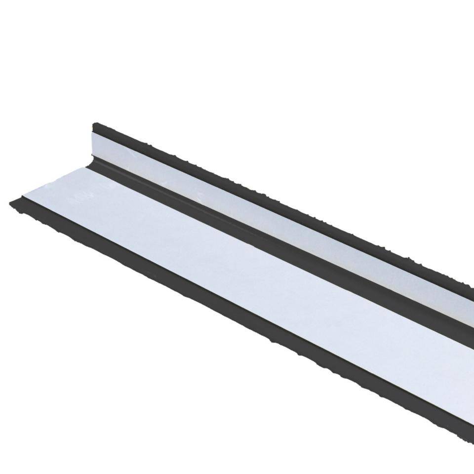 K.57 Antirutsch-Treppenkantenprofil, R13, schwarz, Spezialkunststoff, 70x800x30mm