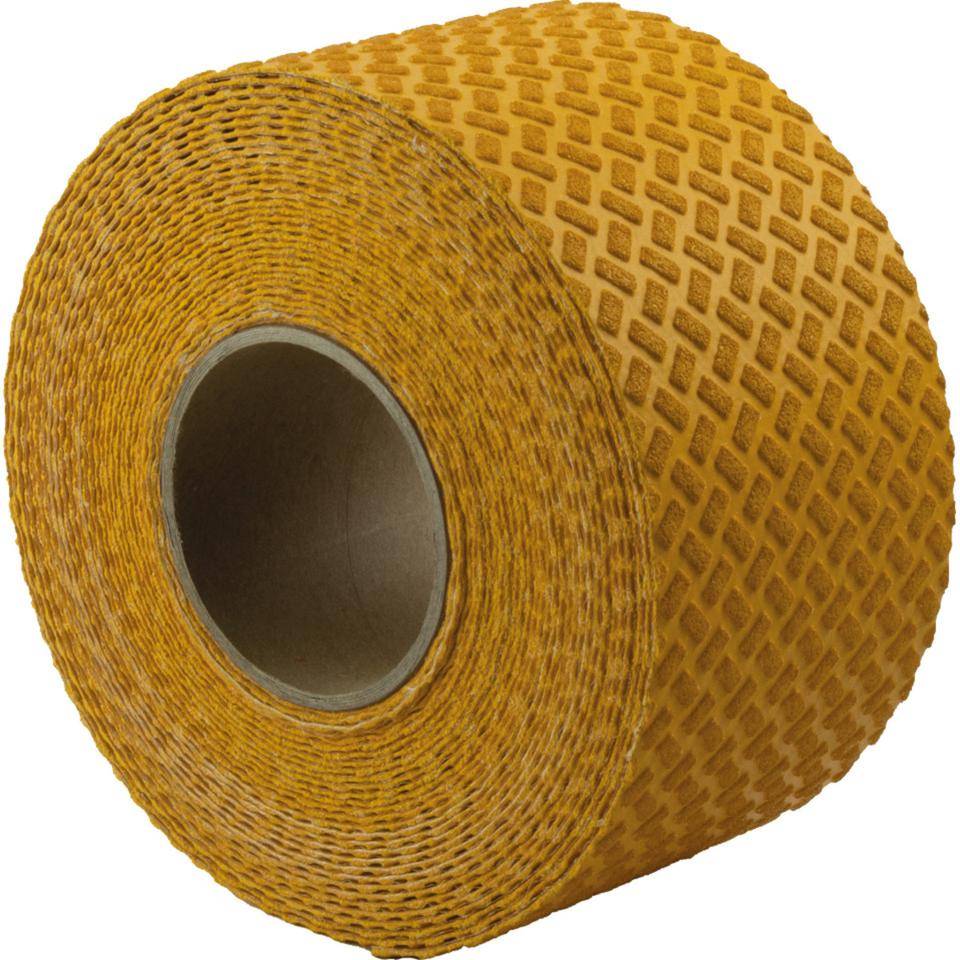 K.57 Taktiles Bodenmarkierungsband, gelb, Polyurethan, 100mm, 12,5m/Rolle