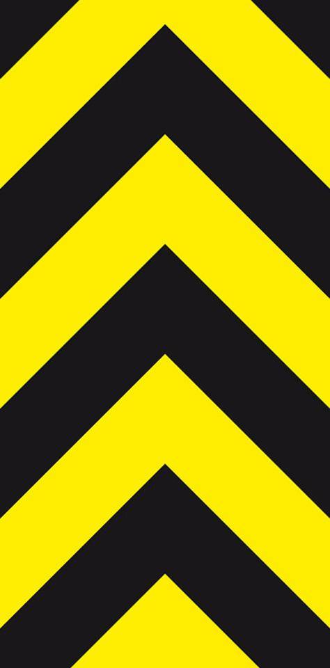 Ersatzfolien für Anfahrschutzwinkel, gelb/schwarz, Folie, selbstklebend, 150x380mm, 3/VE