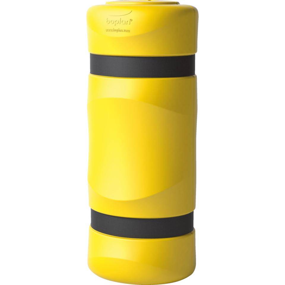 boplan® Pfeiler- und Säulenschutz Kolom Protector KP 150, gelb, Ausschnitt für Säulenmaß 150x150mm, Ø 450mm
