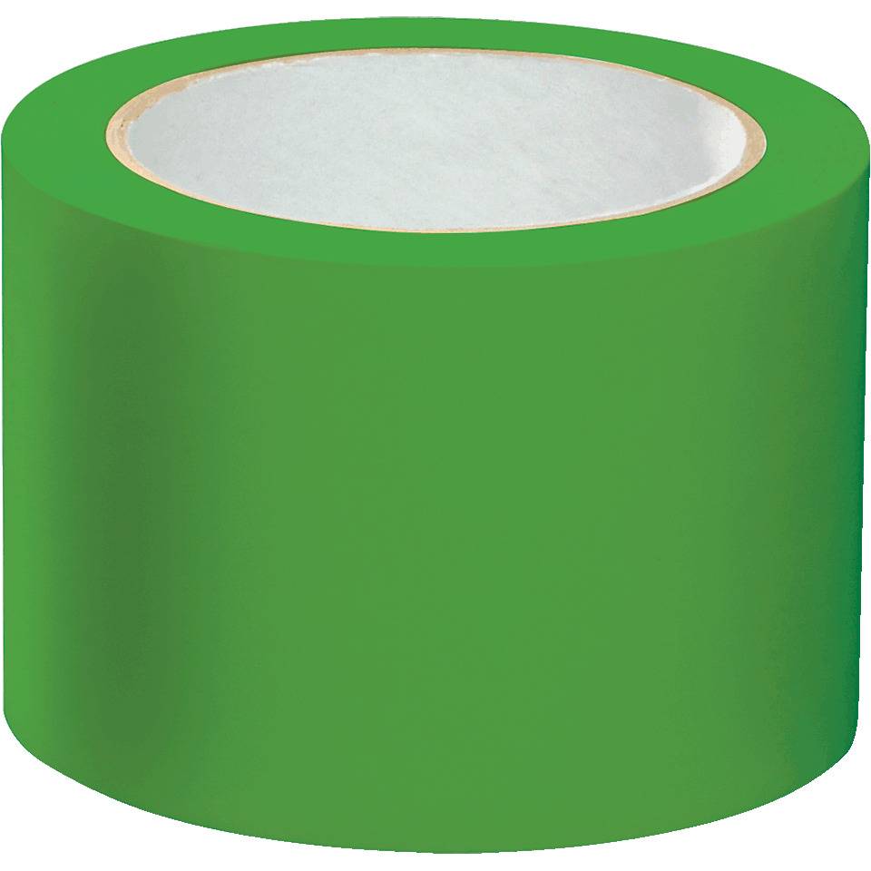 A.M.P.E.R.E. TRAFFIC TAPE Uni, grün, PVC, 75mm, 33m/Rolle
