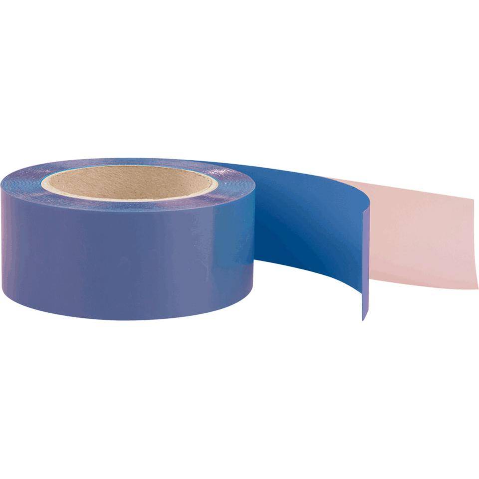 K.57 Bodenmarkierungsband, überfahrbar, verkehrsblau, PVC, 50mm,10m/Rolle