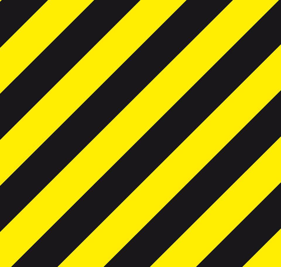 Ersatzfolie, für Anfahrtsprofil L 400mm, gelb/schwarz, Folie, selbstklebend, 290x380mm