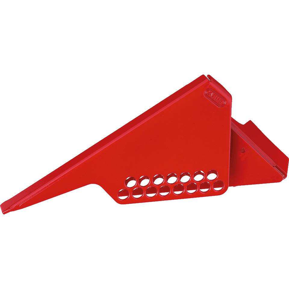 ABUS Kugelventil-Verriegelung, rot, Stahl, pulverbeschichtet, 148x125x122mm
