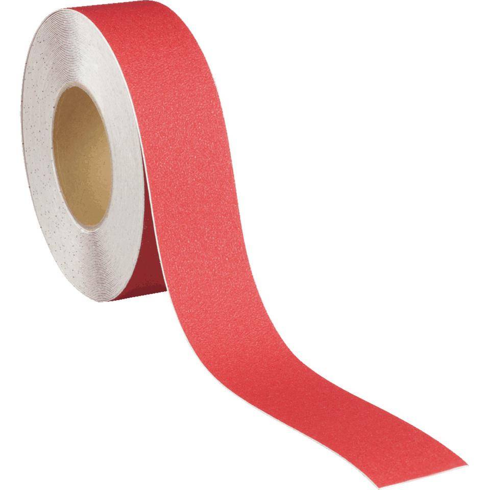 K.57 Bodenmarkierungsband Safety,R10,rot,Vinyl,selbstklebend,50mm,25m/Rolle