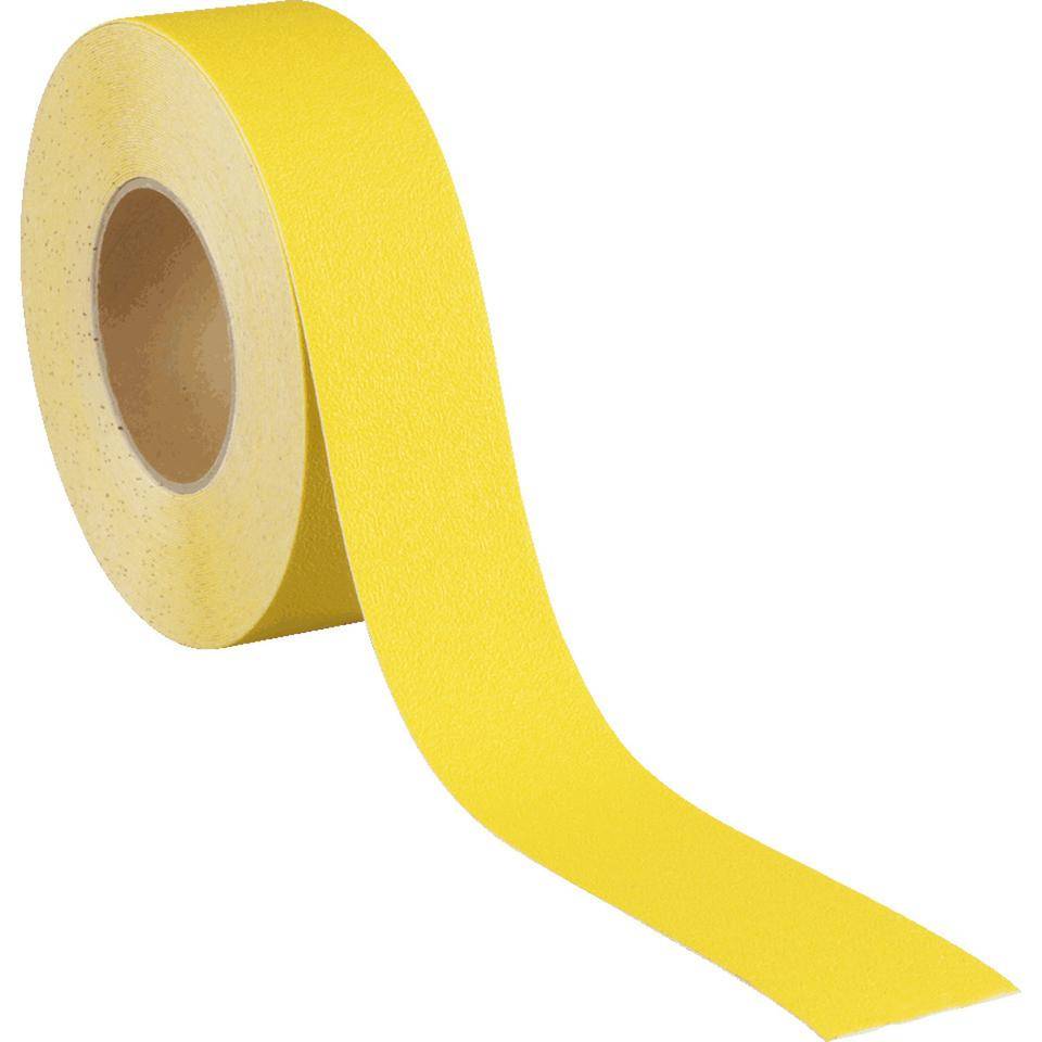 K.57 Bodenmarkierungsband Safety,R10,gelb,Vinyl,selbstklebend,50mm,25m/Rolle