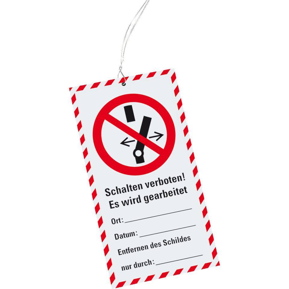 Lockout-Station, Variante 21, gefüllt, Wartungsanhängern, 8 Schössser, Multischließ.